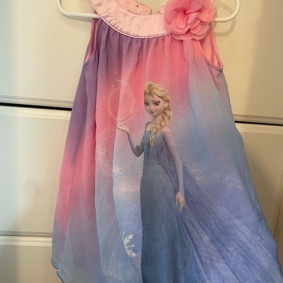Frozen Elsa Dress size 3T - Picture 3 of 4